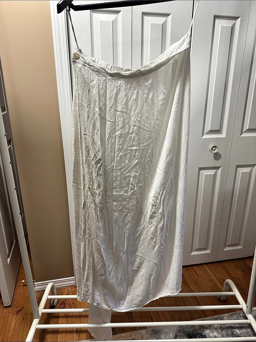 Essence White Maxi Skirt Size 18